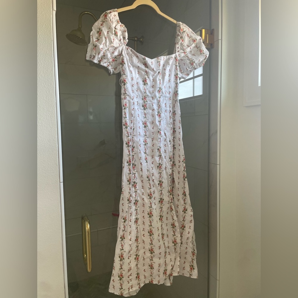 Reformation-linen dress-size 4-worn once!